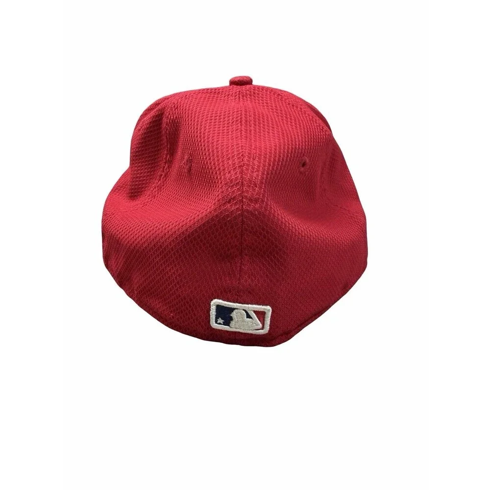 Texas Rangers New Era 59FIFTY Cap Hat MLB Authentic On Field Fitted 7 5/8 Red